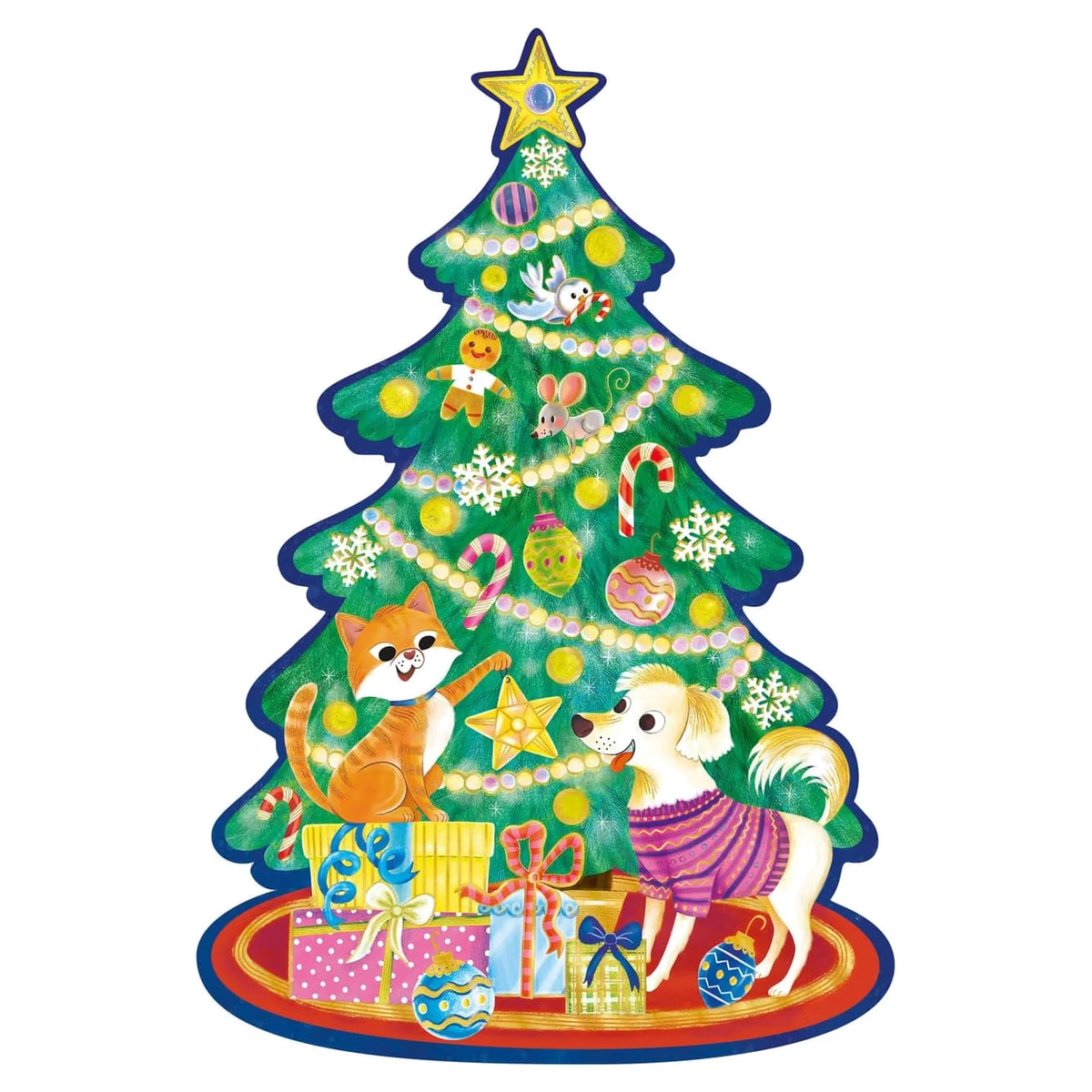 Floor Puzzle: Christmas Tree