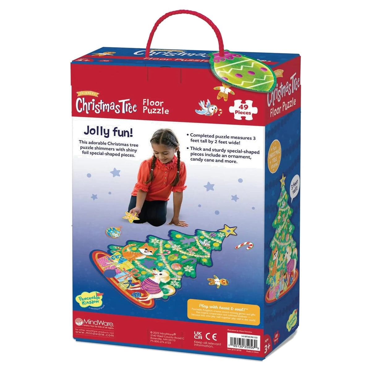 Floor Puzzle: Christmas Tree