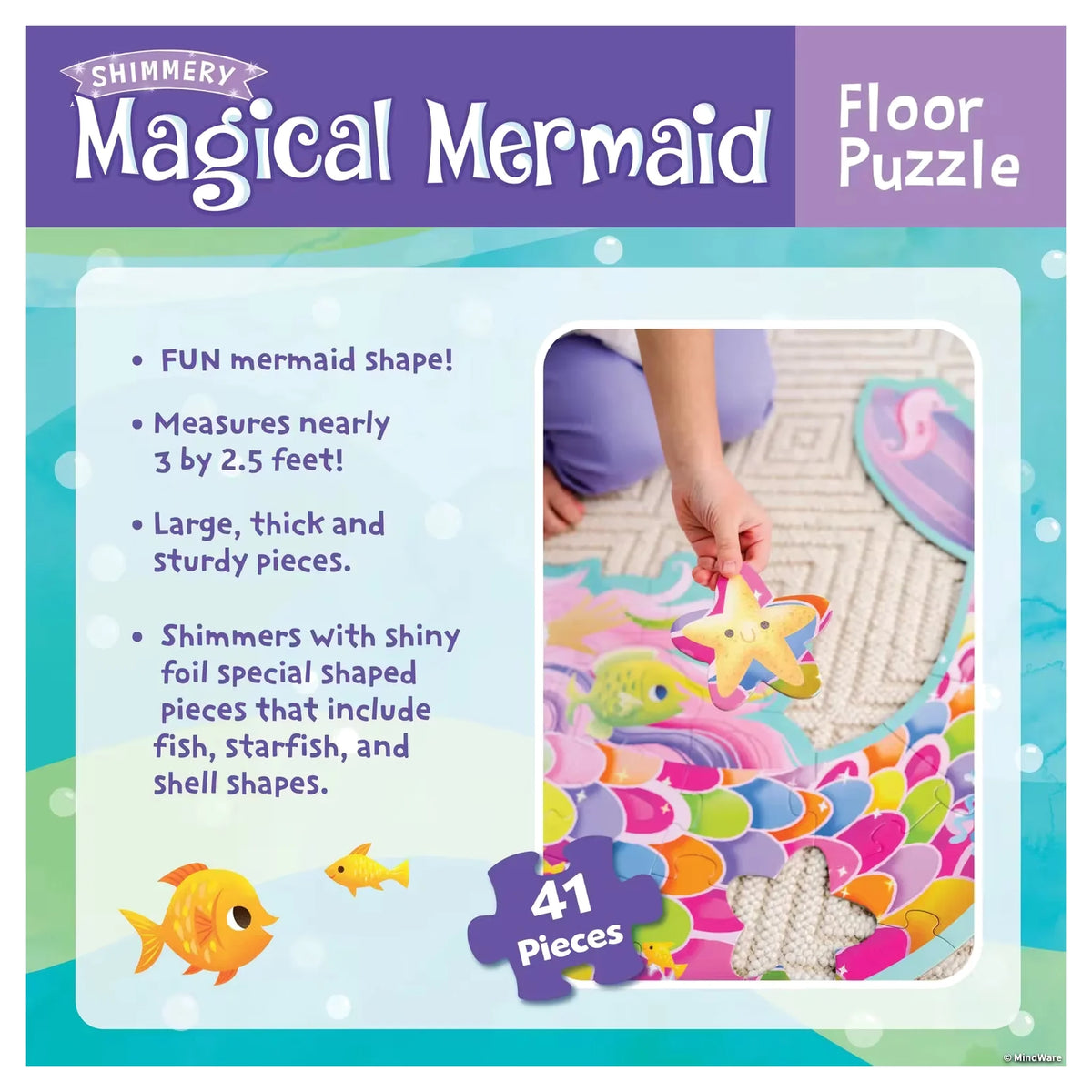 Floor Puzzle: Magical Mermaid