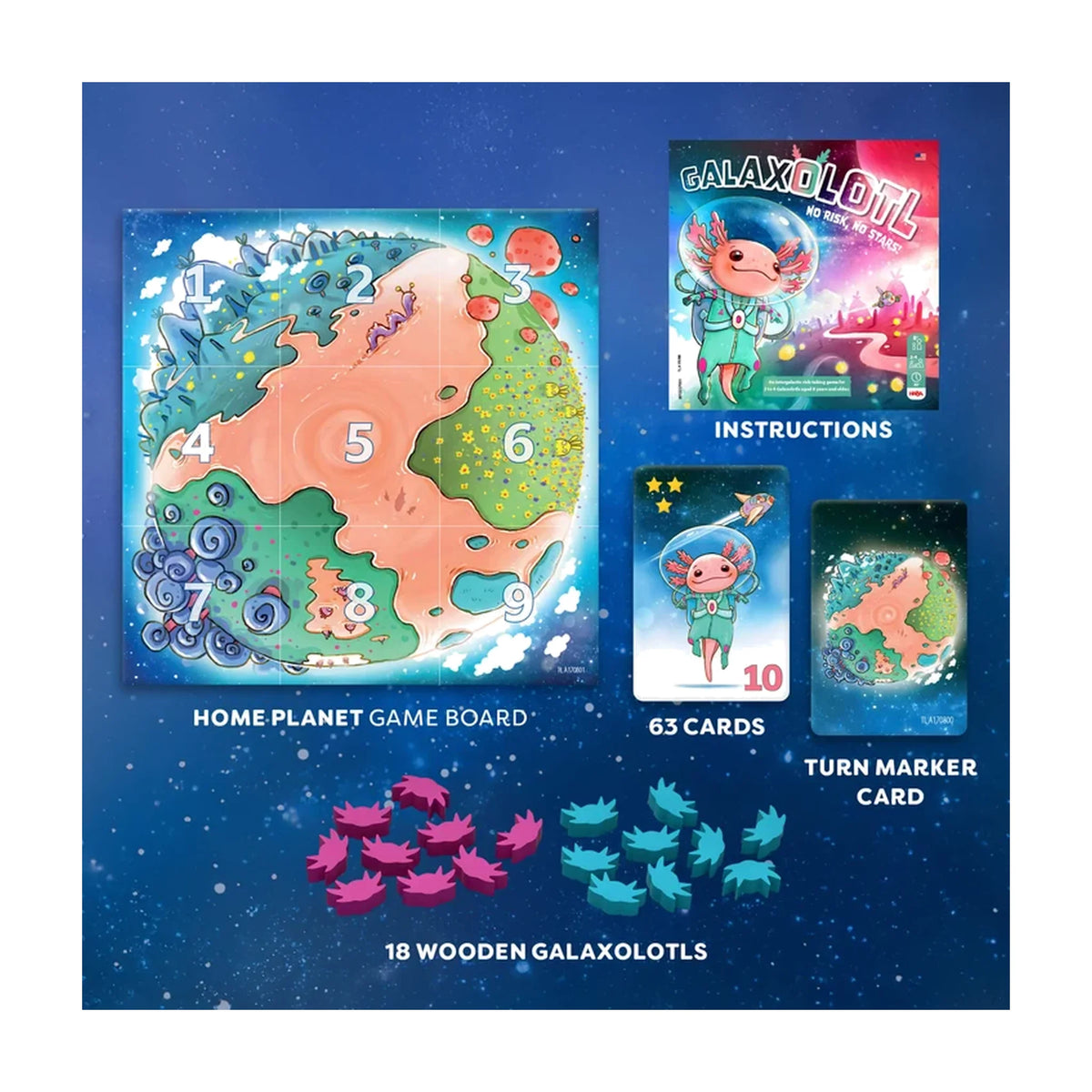 Galaxolotl Strategy Card Game