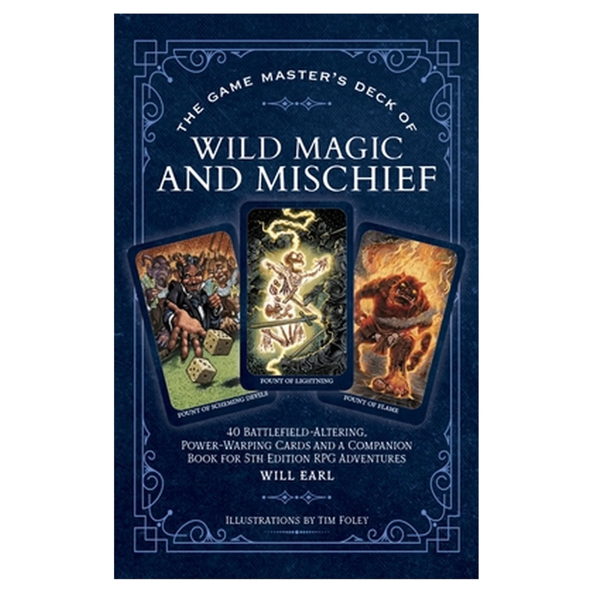 Game Master's Wild Magic 40 Cards & Rpg Guide