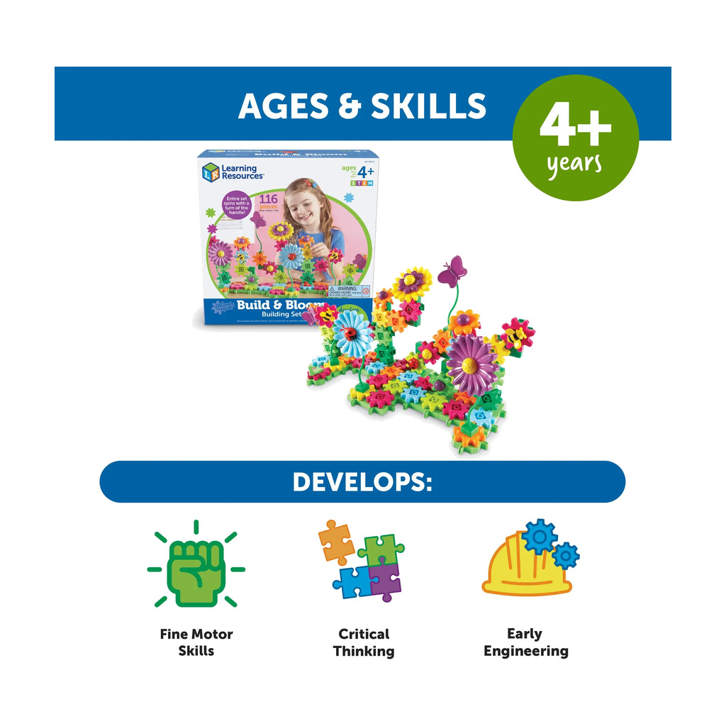 Gears! Gears! Gears!® Build & Bloom Building Set