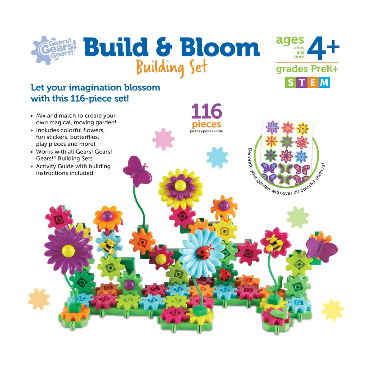 Gears! Gears! Gears!® Build & Bloom Building Set