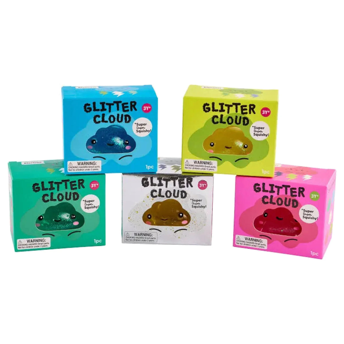 Glitter Cloud Squish by J'adore