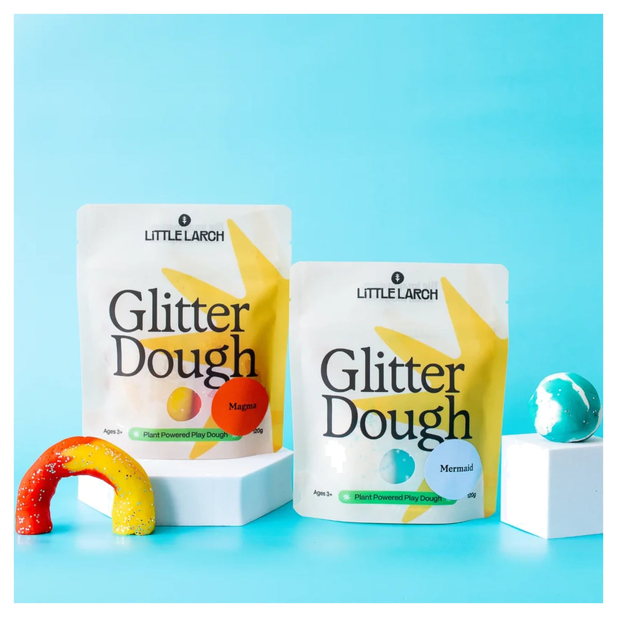 Glitter Dough | Natural Play Dough