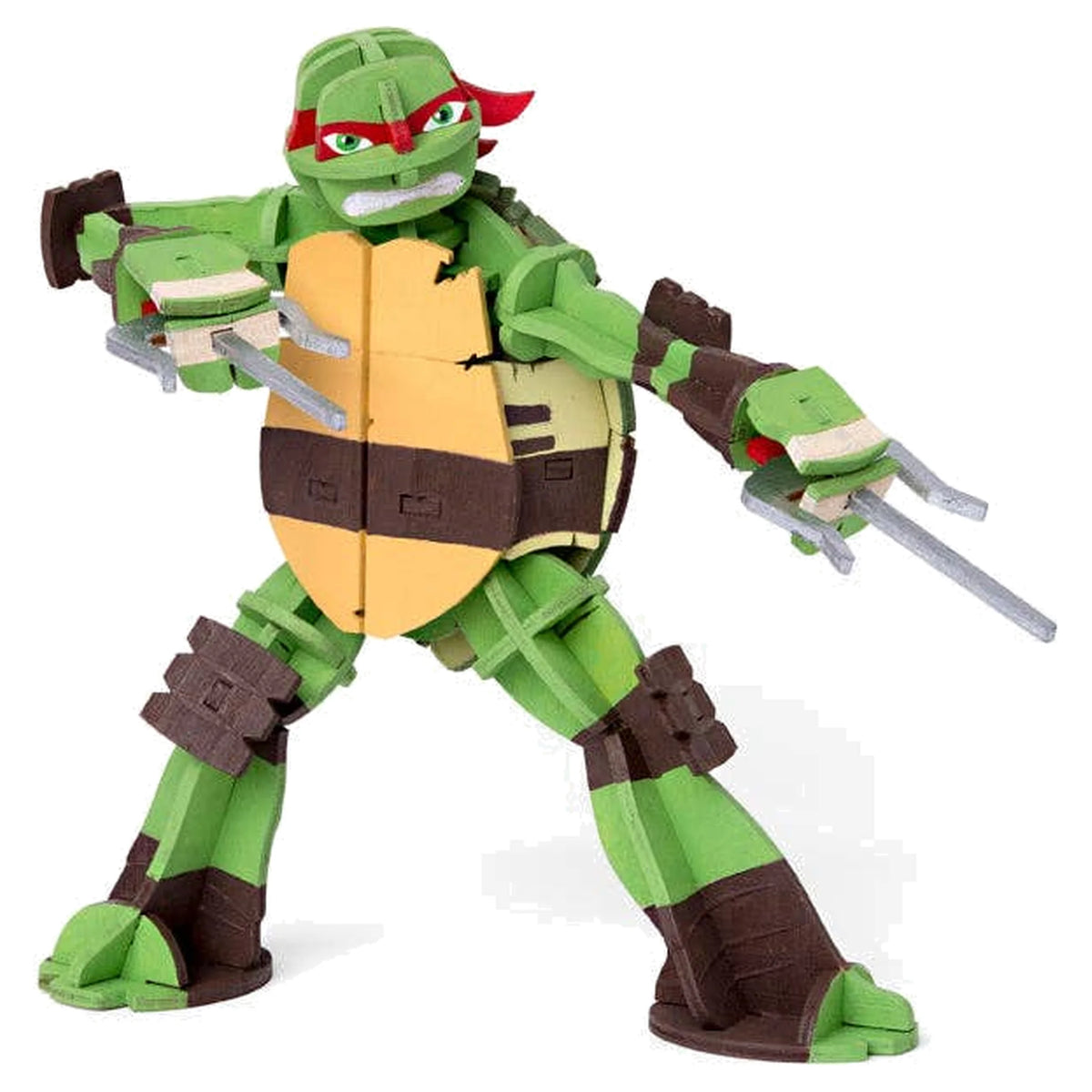 IncrediBuilds: Teenage Mutant Ninja Turtles: Raphael 3D Wood Model and Recipe Card