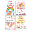 Kids Valentine Pack - Butterflies and Rainbows