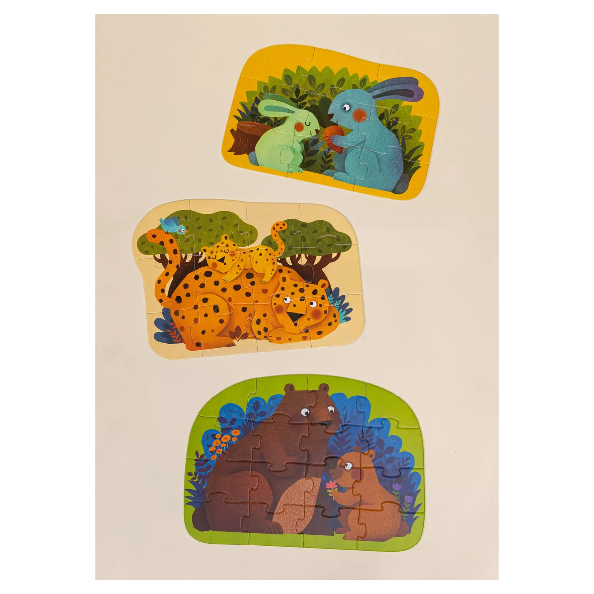 Level Up Puzzles Level 2- Parent & Baby(3 puzzles)