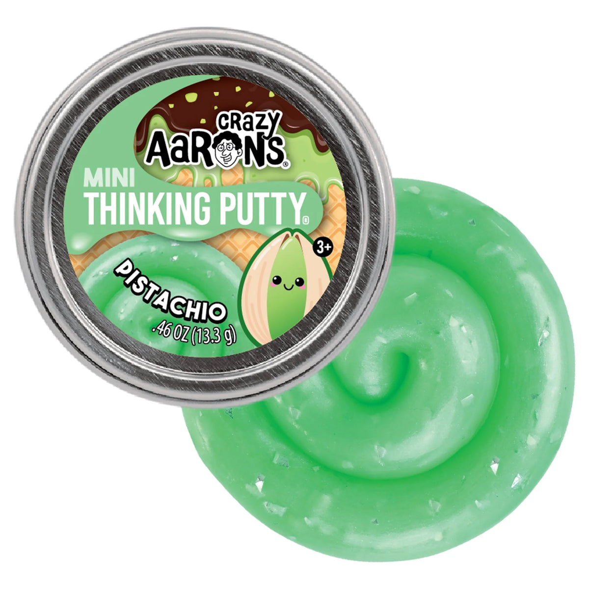 Mini Pistachio - 2" Thinking Putty Tin