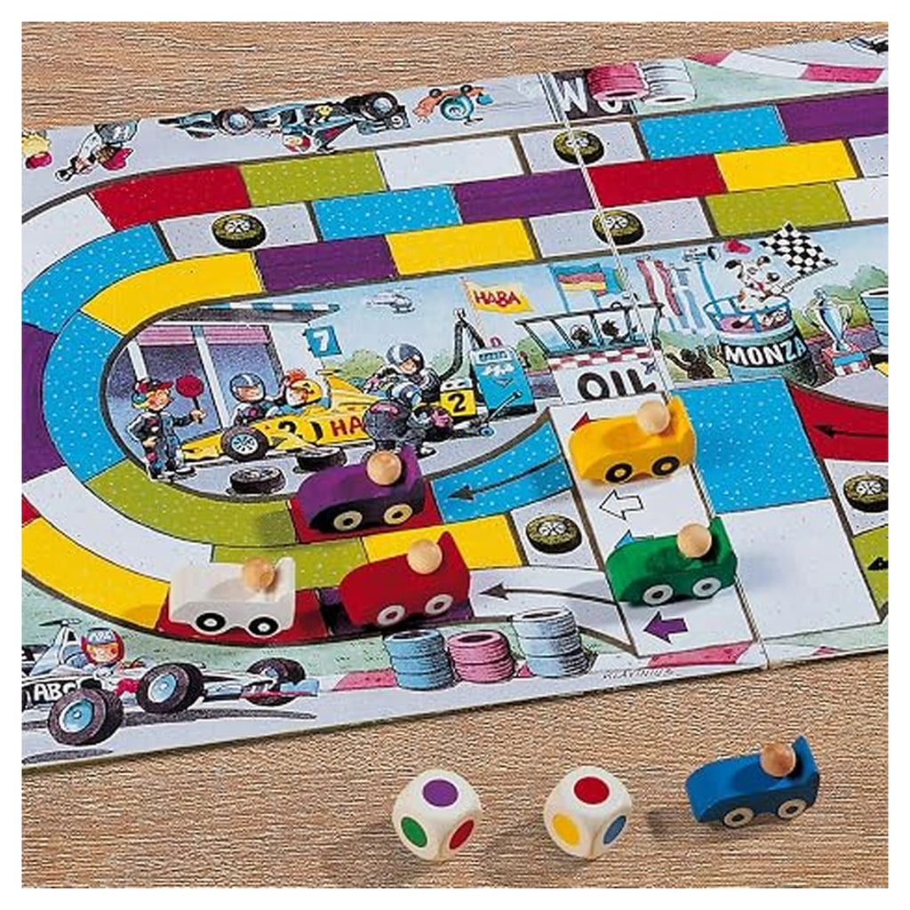 Monza Car Racing Board Game