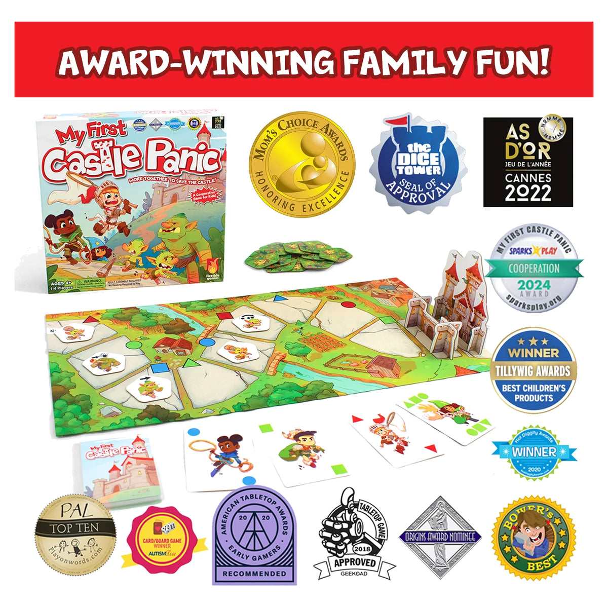 My First Castle Panic Board Game