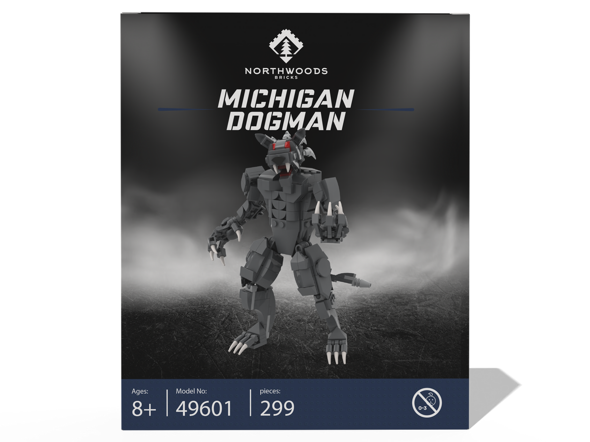 Michigan Dogman Brick Set (299pc) by Northwood Bricks