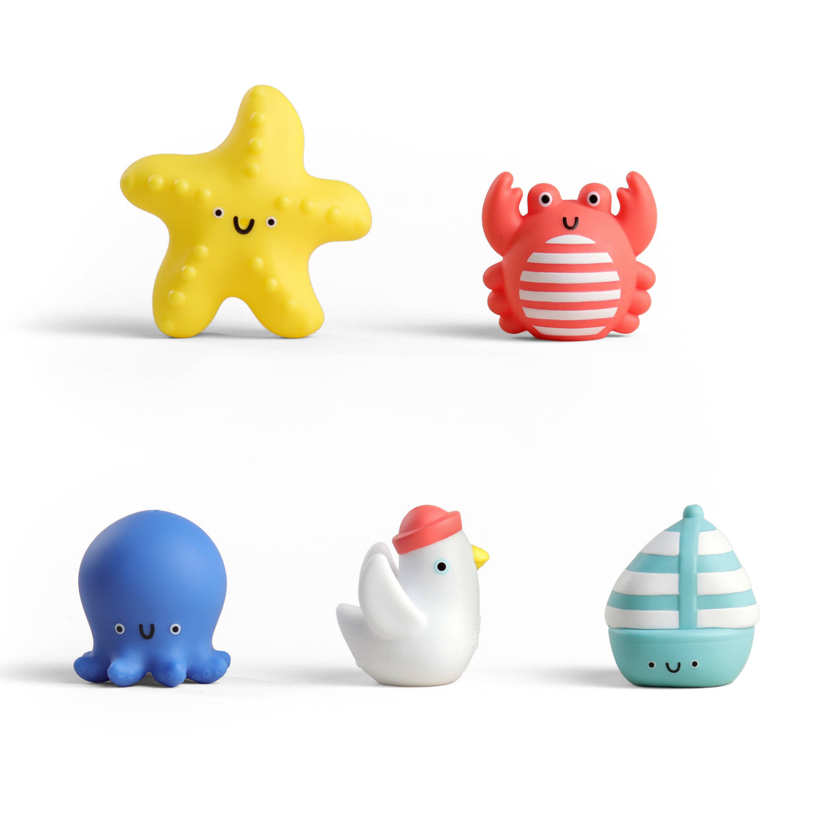 Nautical Itzy Bitzy Puppets™ - Bath + Storytelling Toys
