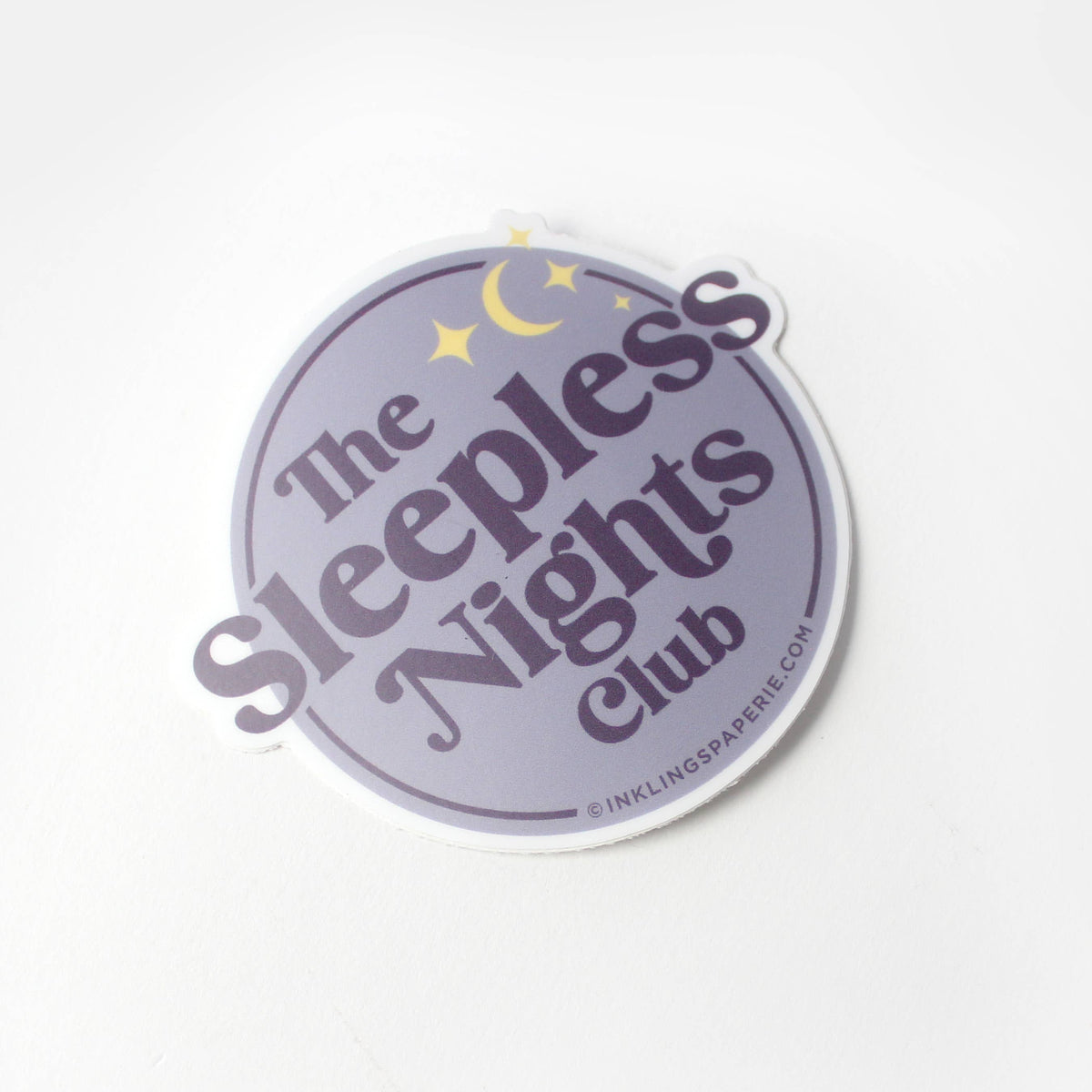 Vinyl Sticker - Sleepless Nights Club