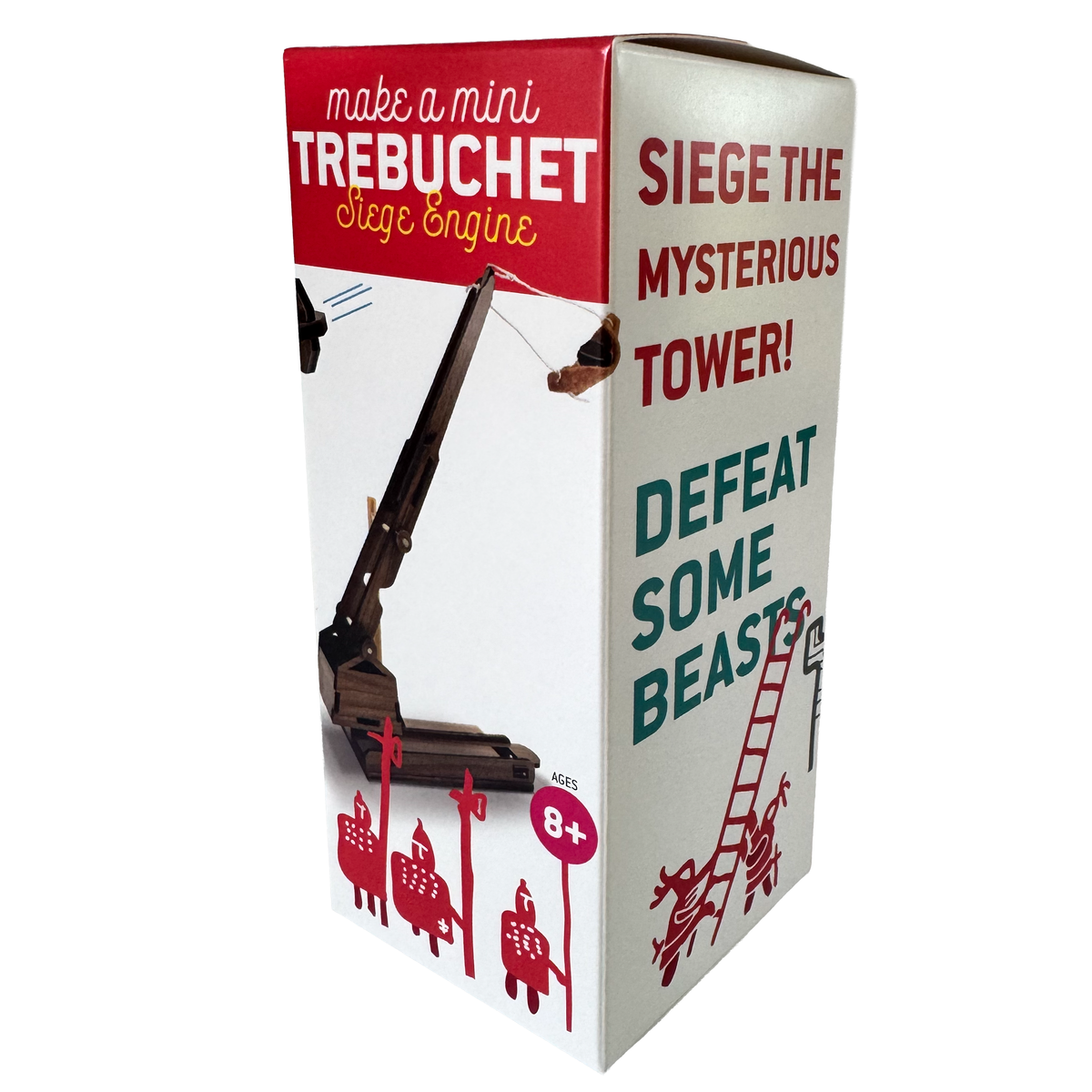 Mini Trebuchet : Wooden Engineering Model Building Kit | Trebuchet science project
