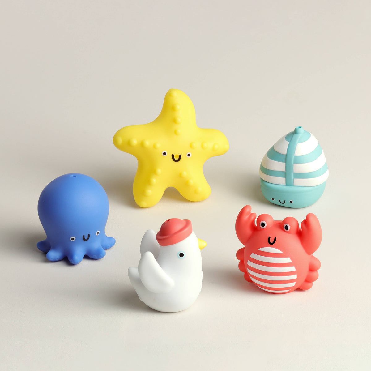 Nautical Itzy Bitzy Puppets™ - Bath + Storytelling Toys