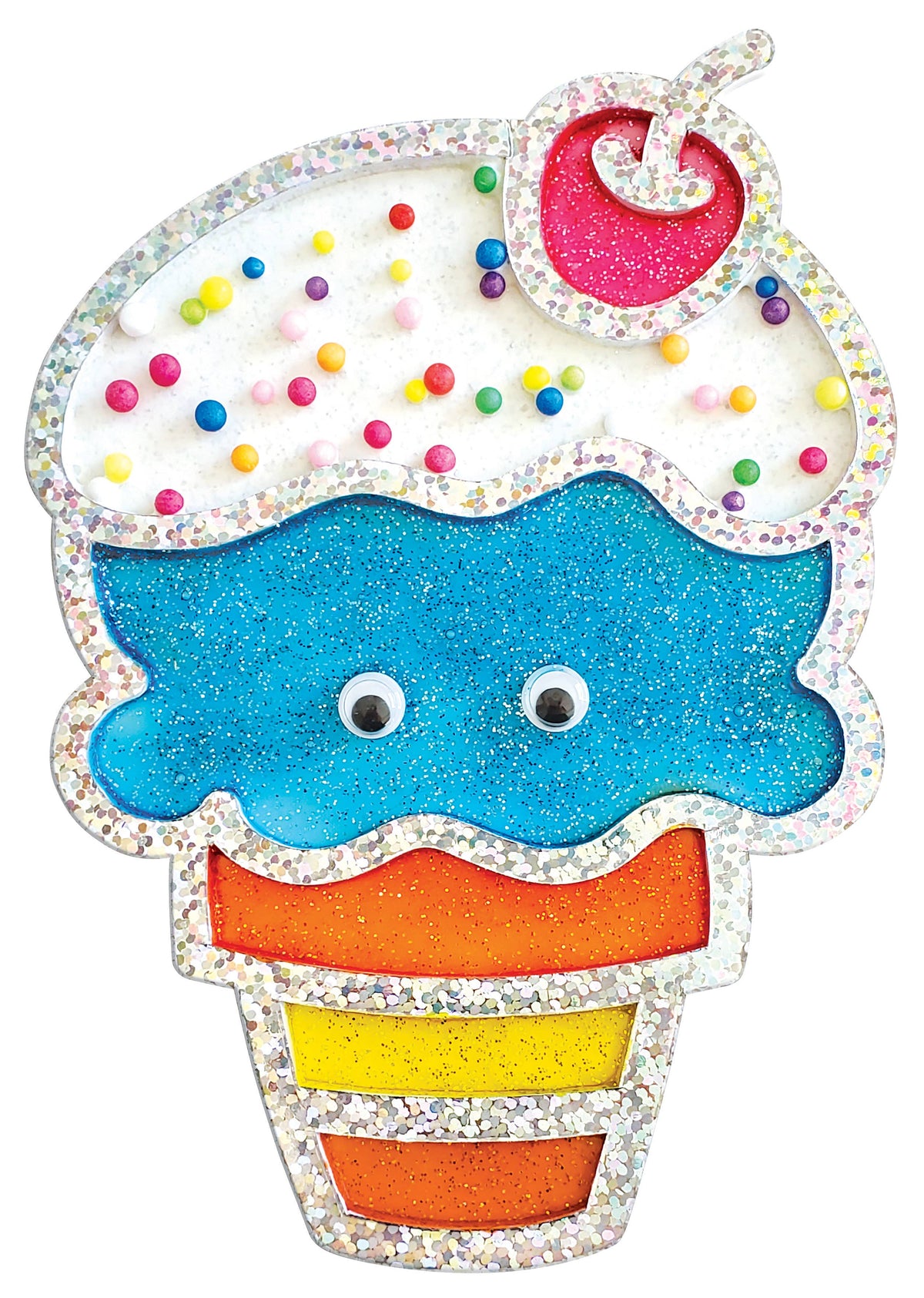 Rainbow Sprinkles Easy Sparkle Window Art Craft Kit