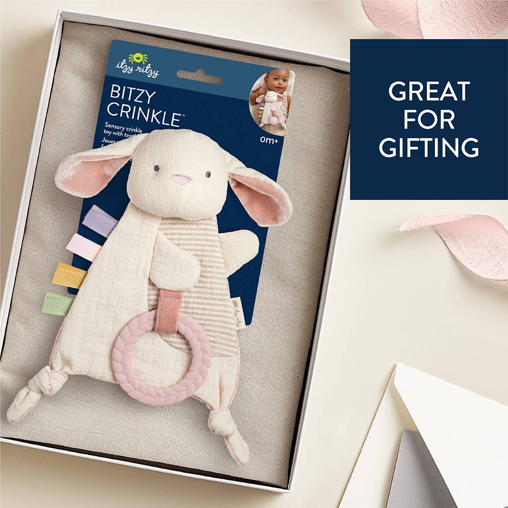 Bitzy Crinkle™ Koala Sensory Toy with Teether