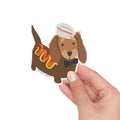 Vinyl Sticker - Hotdog