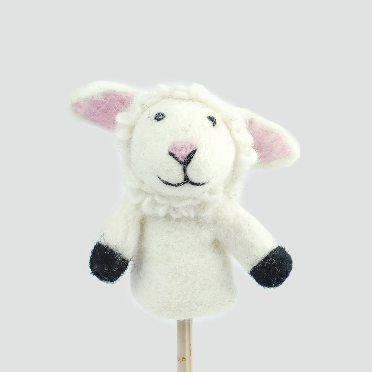 Finger Puppets - Sheep - White