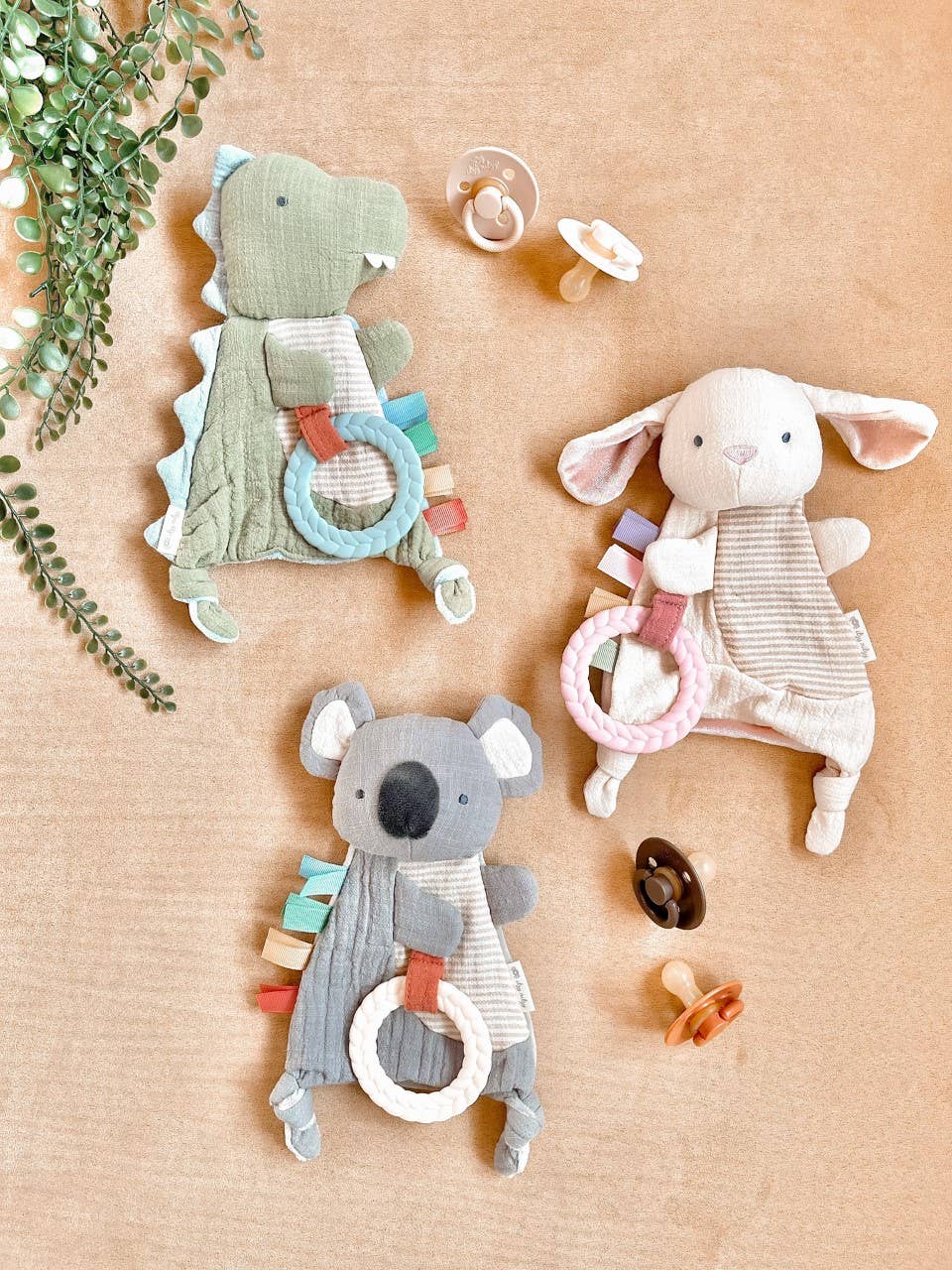 Bitzy Crinkle™ Koala Sensory Toy with Teether