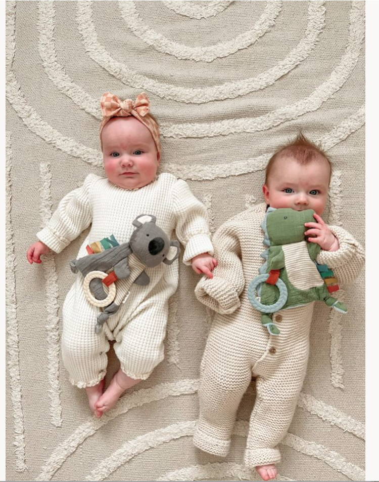 Bitzy Crinkle™ Koala Sensory Toy with Teether