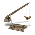 Mini Trebuchet : Wooden Engineering Model Building Kit | Trebuchet science project