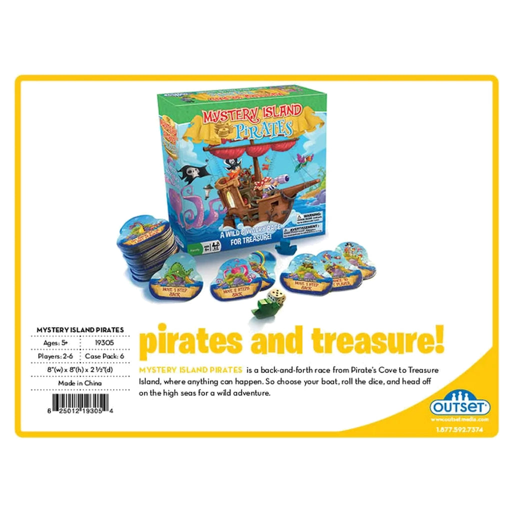 Outset Media Mystery Island Pirates Game
