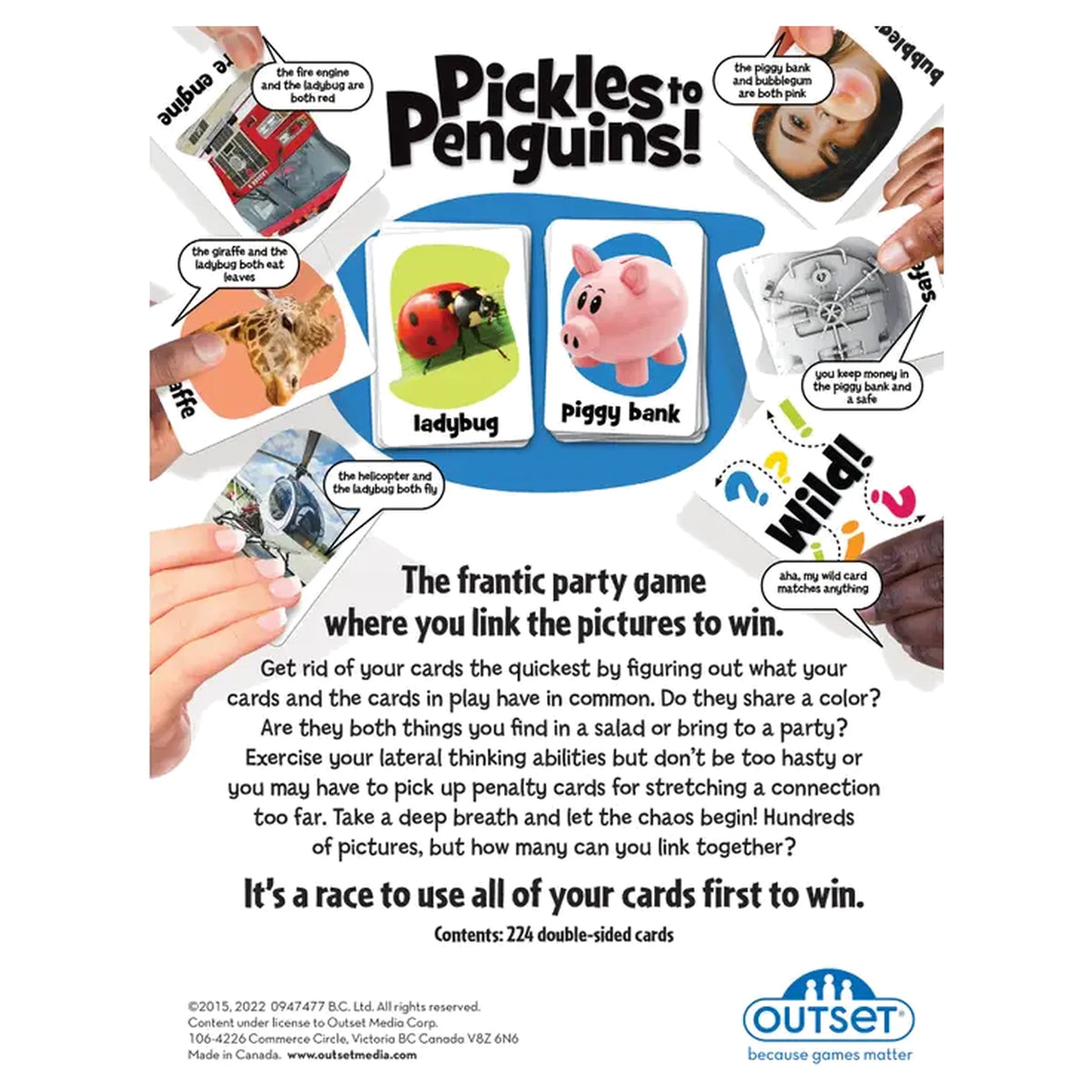 Pickles to Penguins: Quick Thinking, Picture Linking Mayhem!