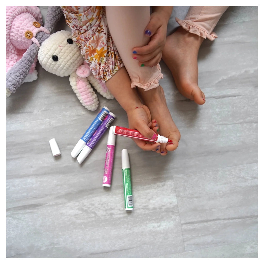 Piggy Pen Non-Toxic Kids Nail Polish-Giggly Green
