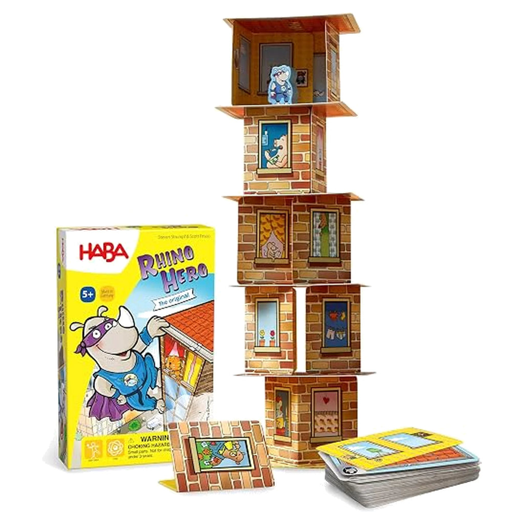 Rhino Hero Stacking Cards Game