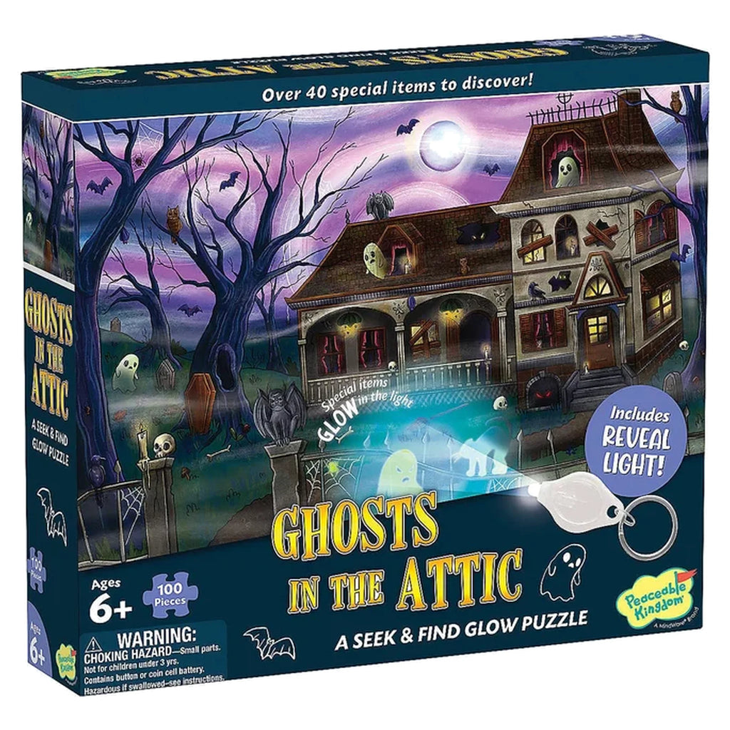 Seek & Find Glow Puzzle: Ghost In The Attic