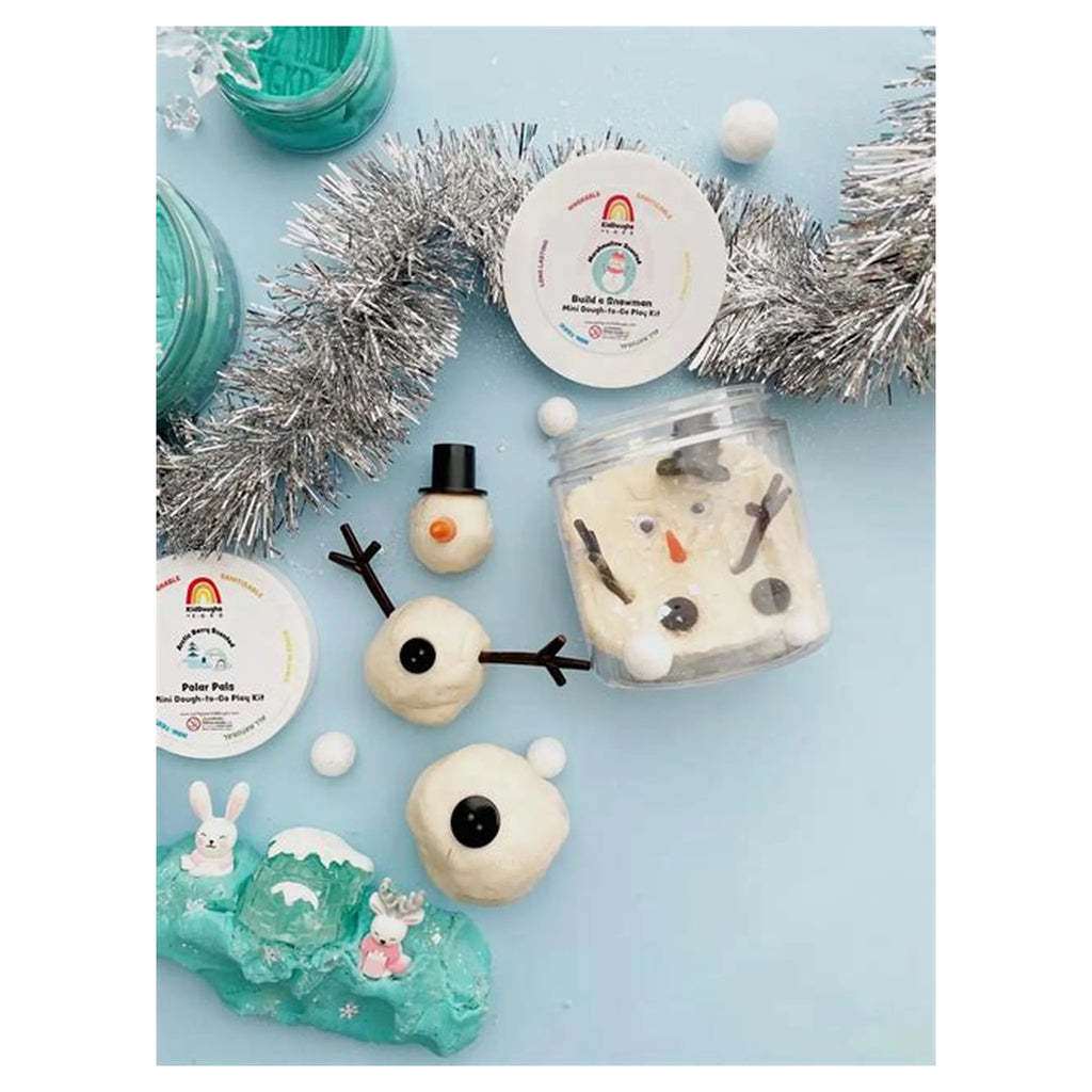 Snowman Mini Dough-To-Go