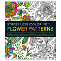 Stress Less Coloring - Flower Patterns by Adams Media