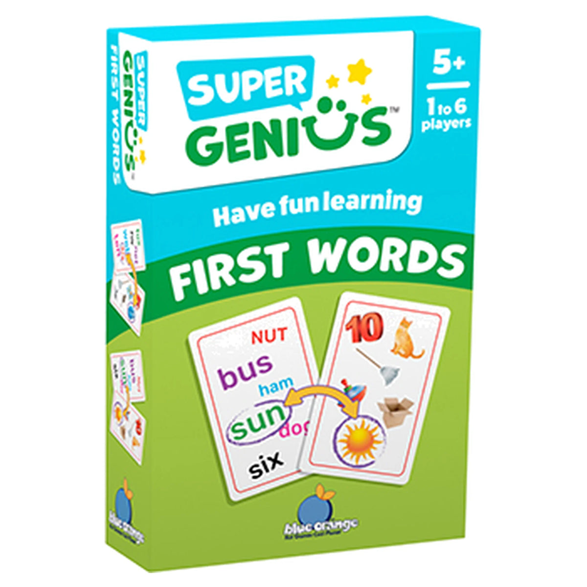 Super Genius First Words : The Clever Card Challenge