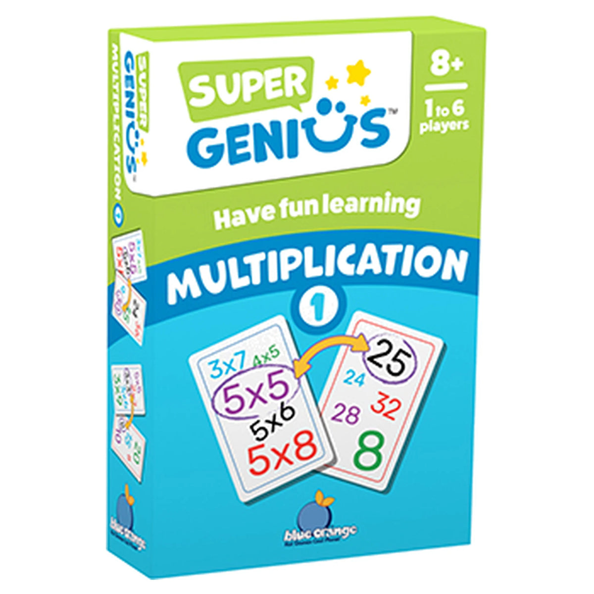 Super Genius Multiplication 1 : The Clever Card Challenge