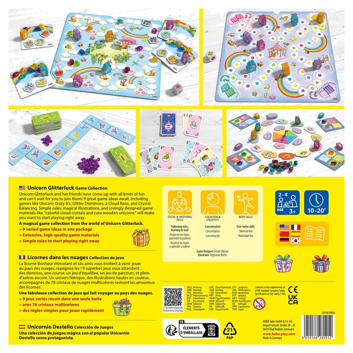 Unicorn Glitterluck – Game Collection