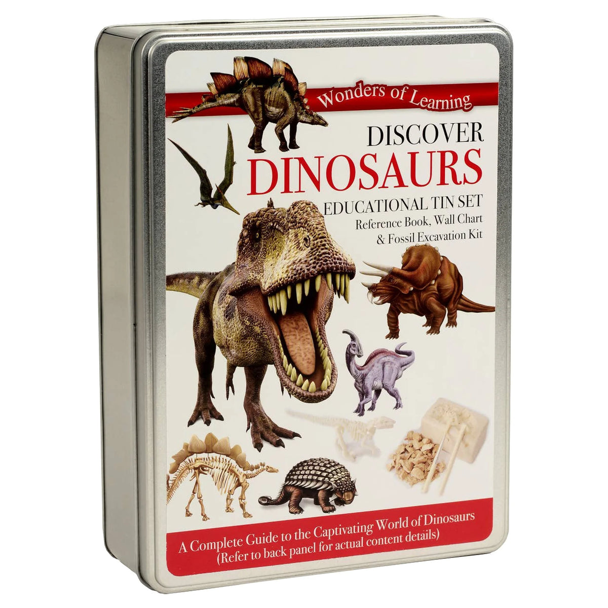 Wonders of Learning Dinosaurs Tin Set