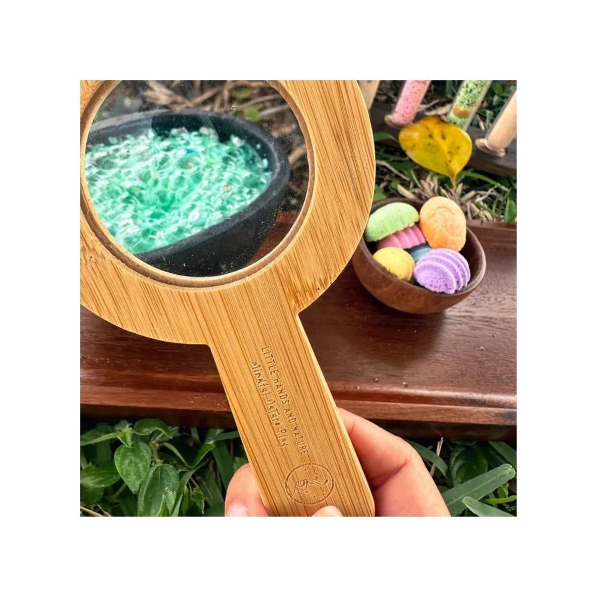 Wood Magnifying Glass