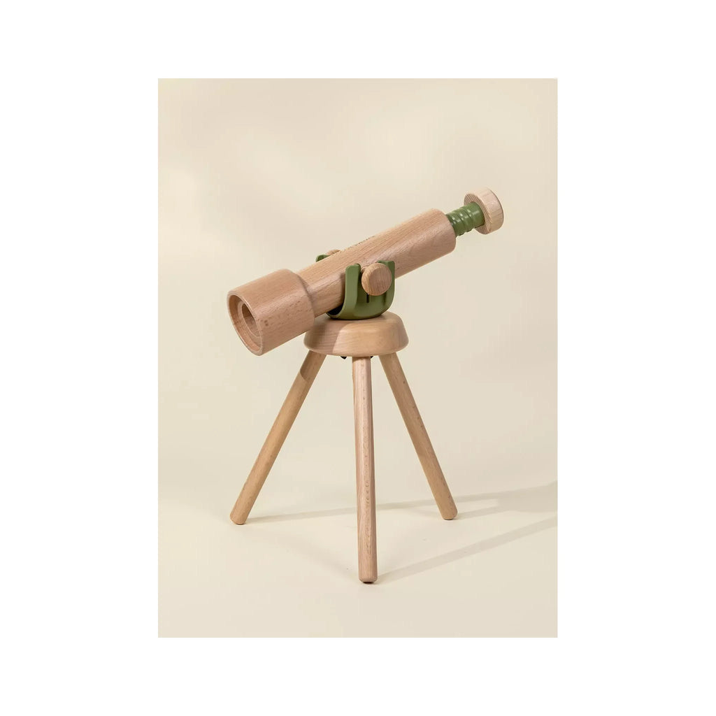 Wooden Tripod Telescope – 15x Zoom