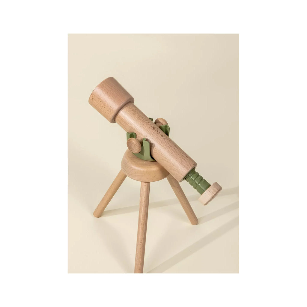 Wooden Tripod Telescope – 15x Zoom